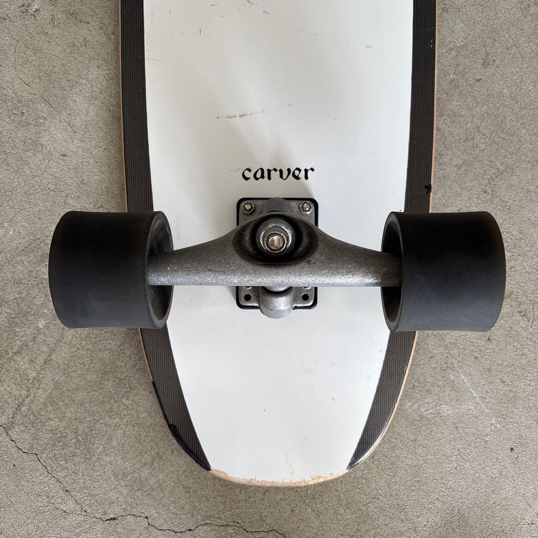 Carver スケートボード ホワイト⭐︎Truck C7