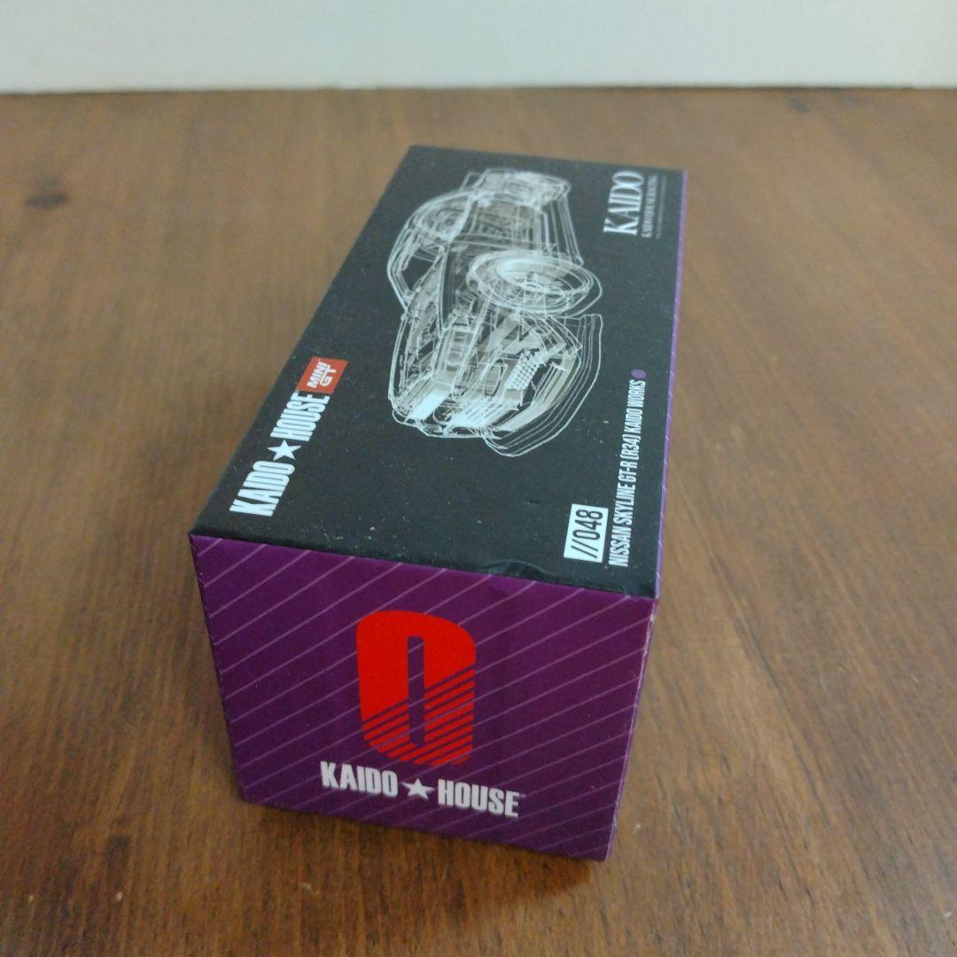 KAIDO HOUSE 紫色 ミニカー GT-R Ｒ34 スカイライン