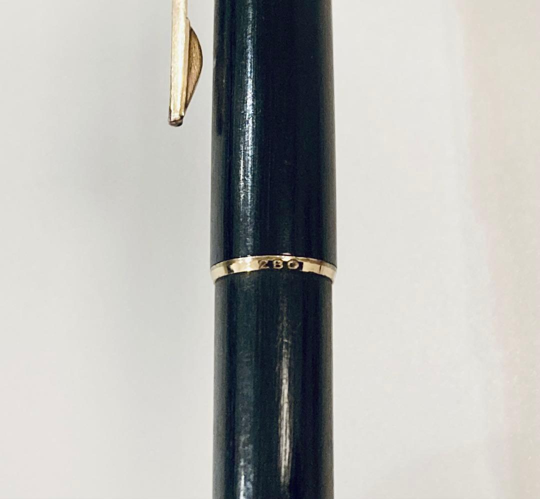 【1970s】モンブラン　高級ボールペンNo.280 MONTBLANCブラック