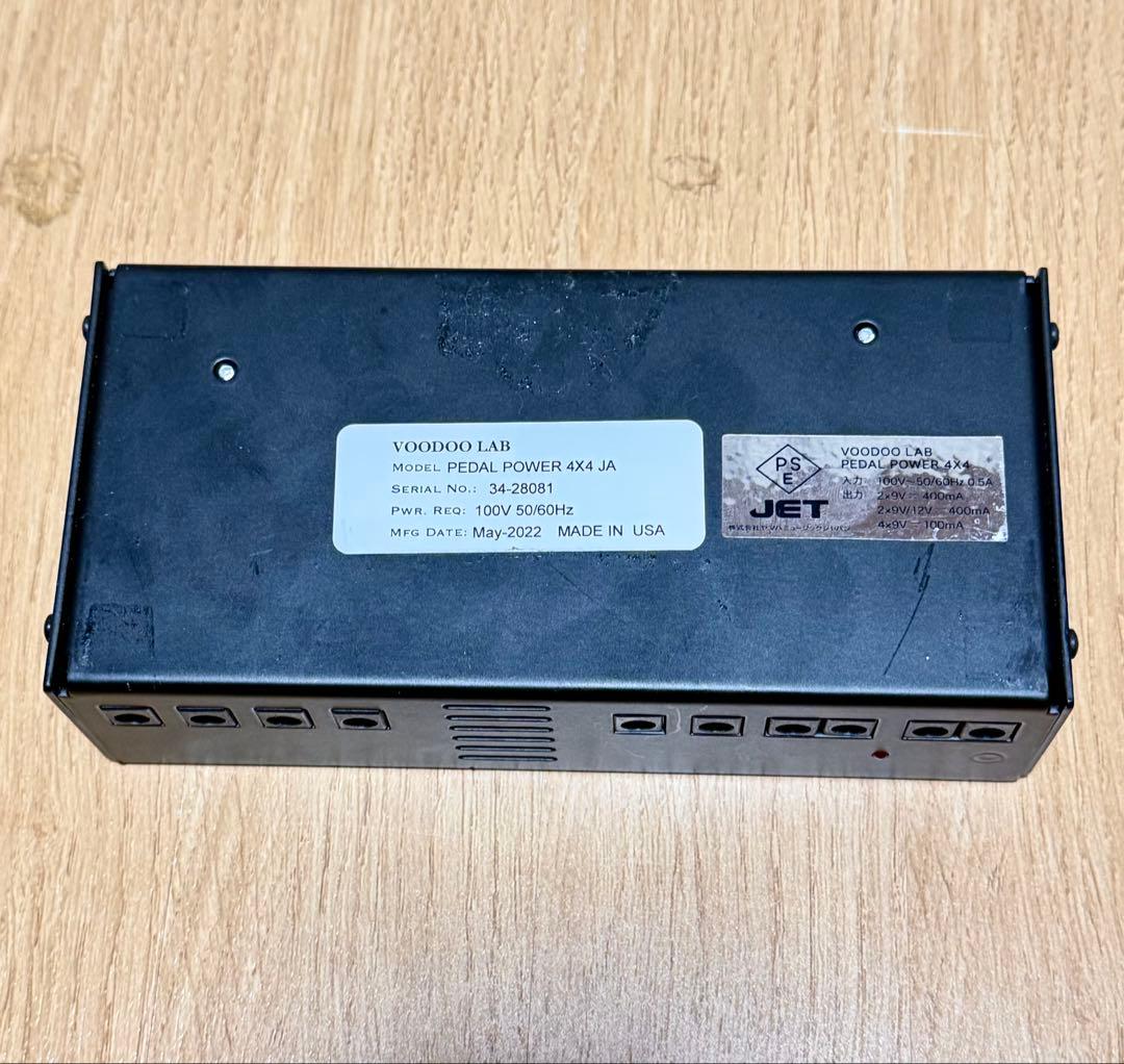 ギター VOODOO LAB Pedal Power 4X4