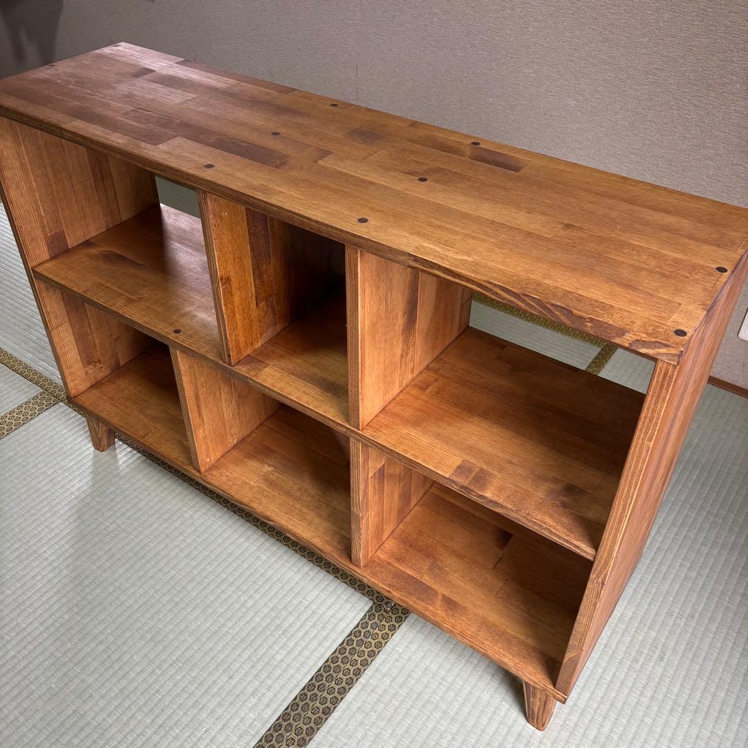 ハンドメイド　脚付きオープンシェルフ　オーダー受け付けます