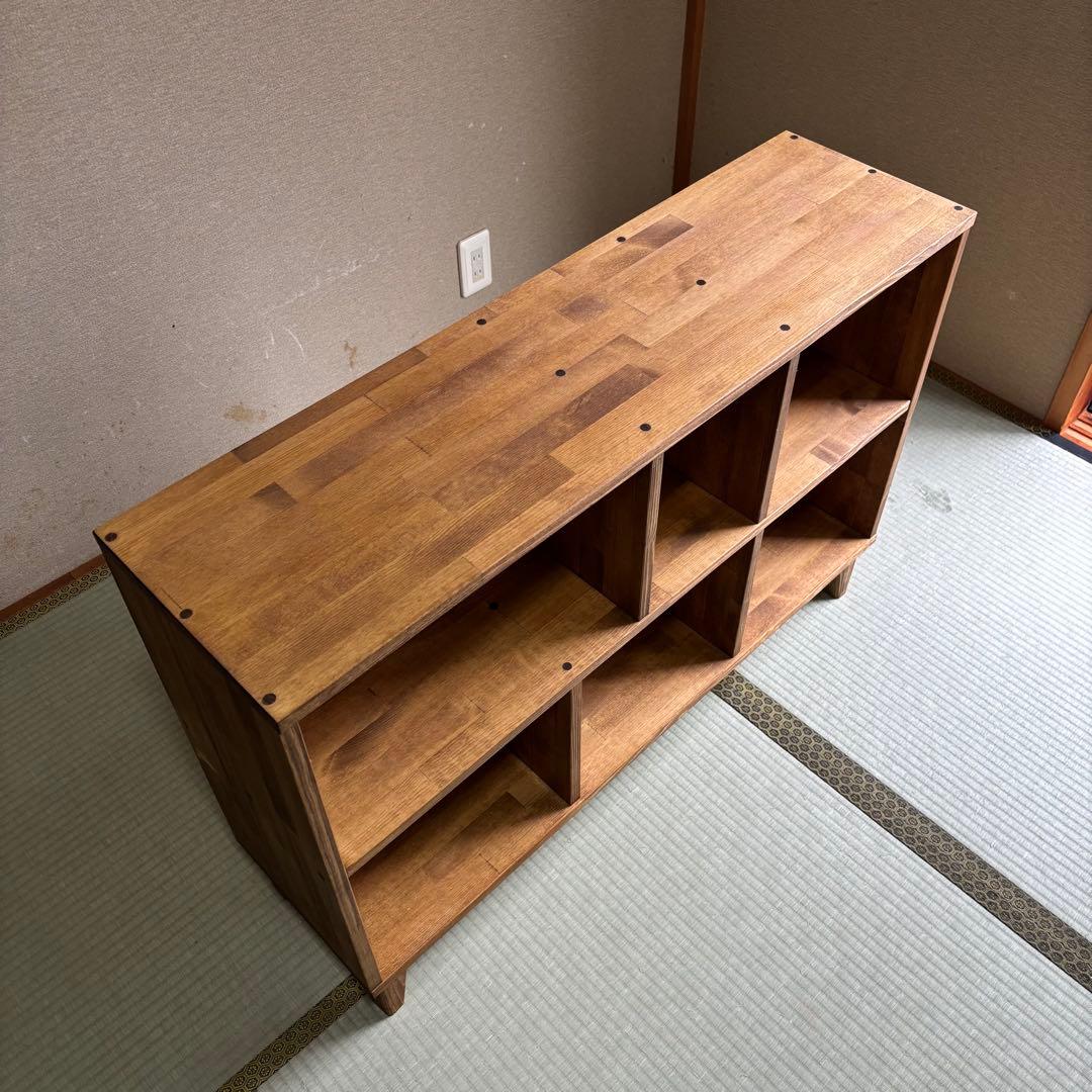 ハンドメイド　脚付きオープンシェルフ　オーダー受け付けます