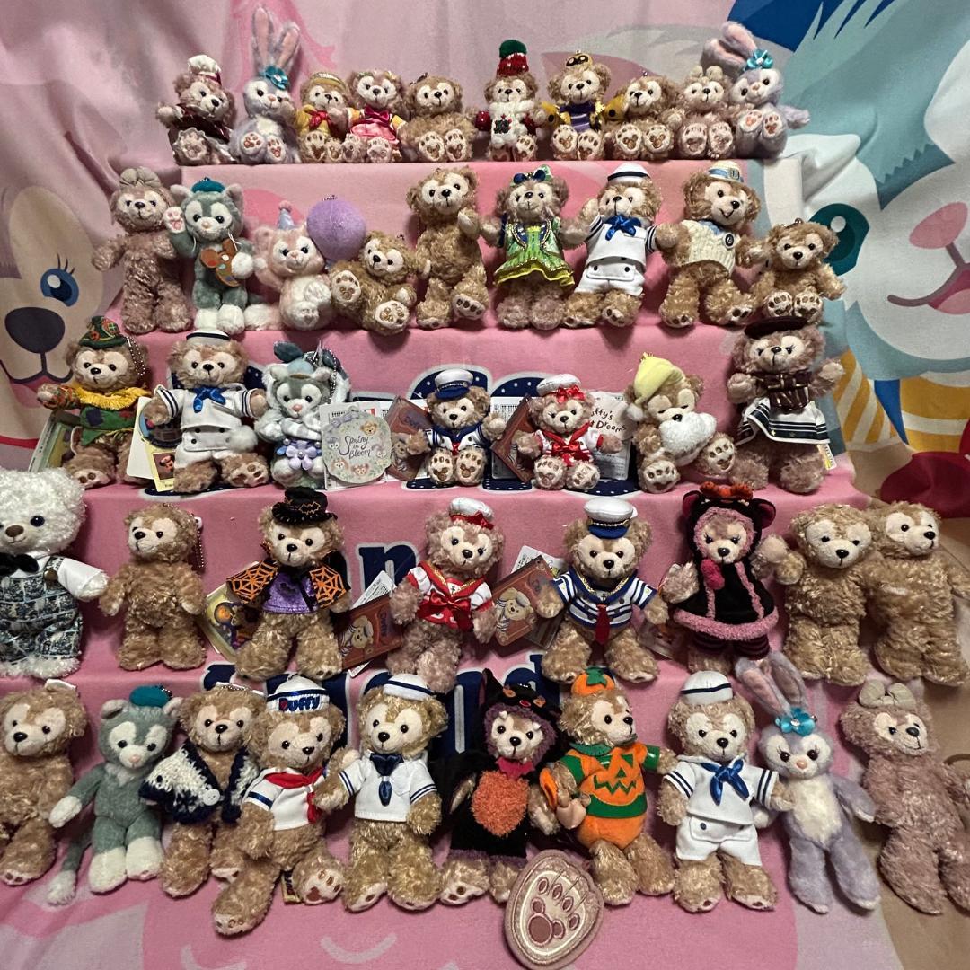 ま*ん様 大量 ダッフィー シェリーメイ ジェラトーニ ステラルー リーナベル