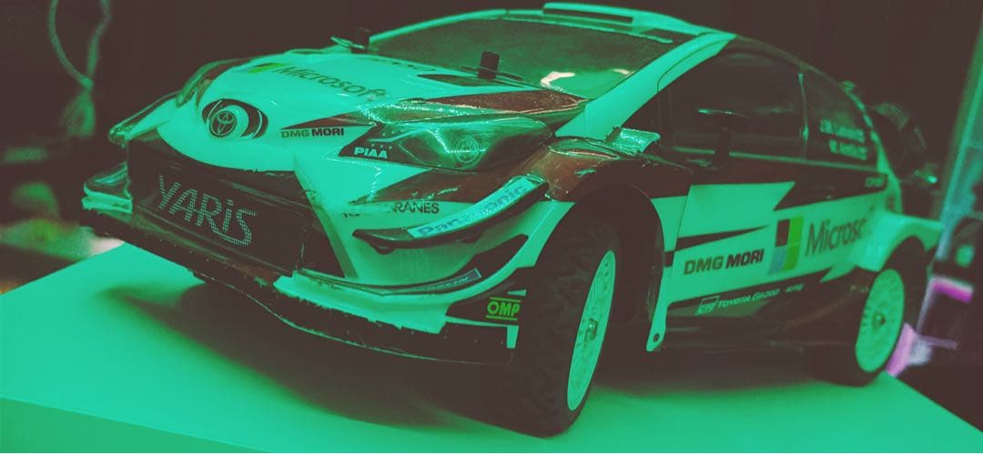 【タミヤ】XV-01 トヨタヤリスWRC ロングダンパー仕様