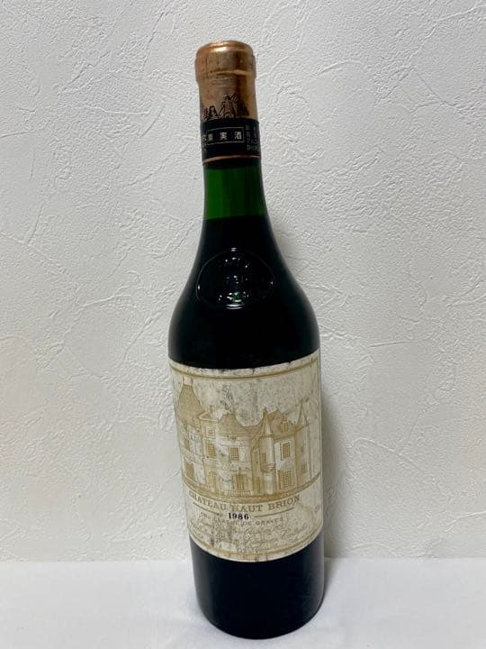 1986年　シャトー・オー・ブリオンワイン
