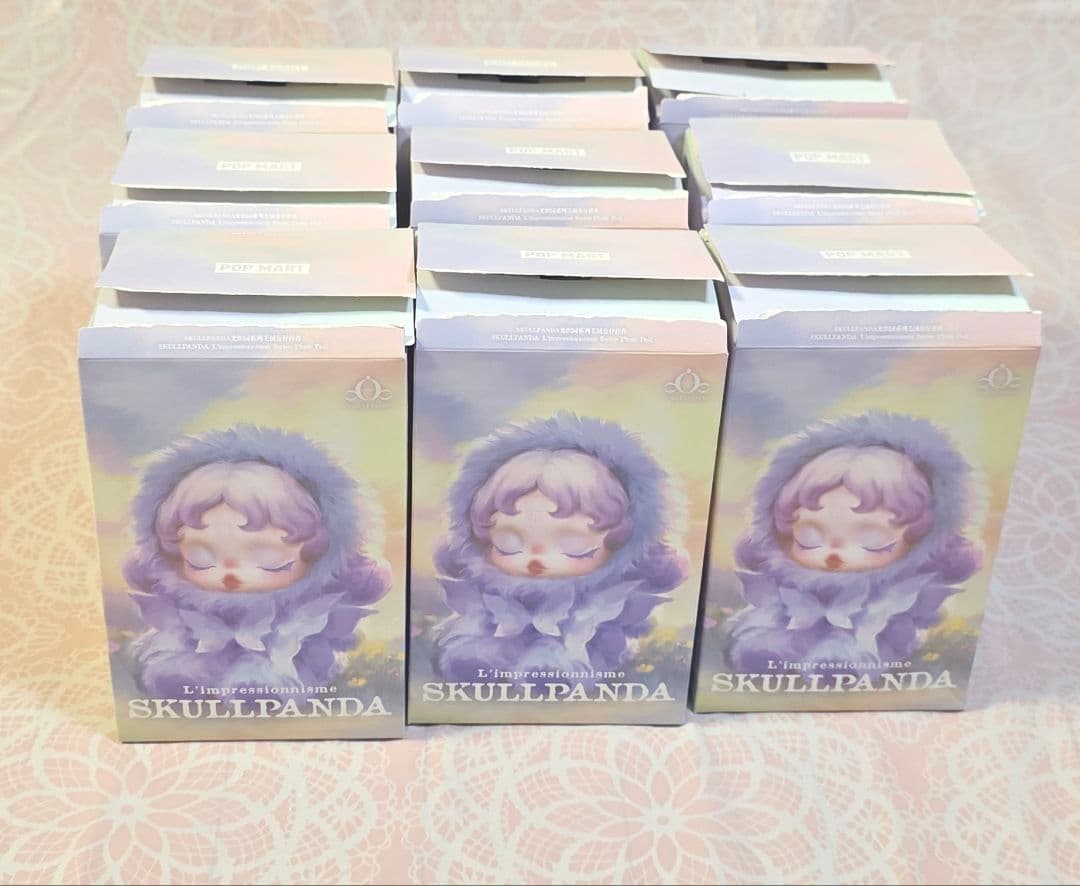 12/16まで値下げ【開封済・未使用】 スカルパンダ ぬいぐるみ 9体セット