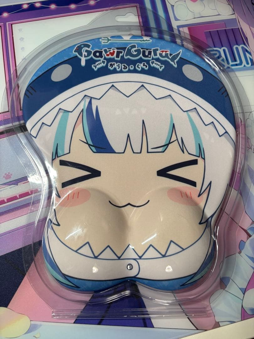 がうるぐら　イヤホン、ほっぺマウスパッド、ラバーマット