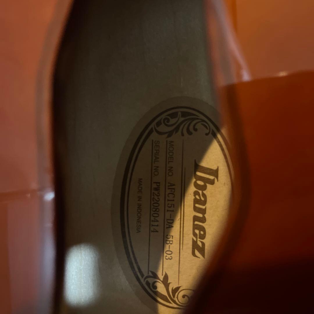 【良コスパ】Ibanez フルアコ AFC-151