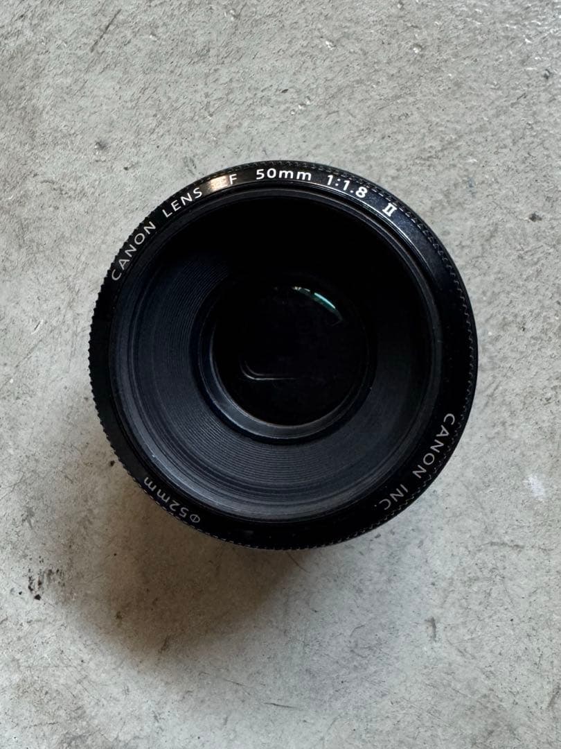 【さらに値下げ】Canon EF 50mm f/1.8 II レンズ