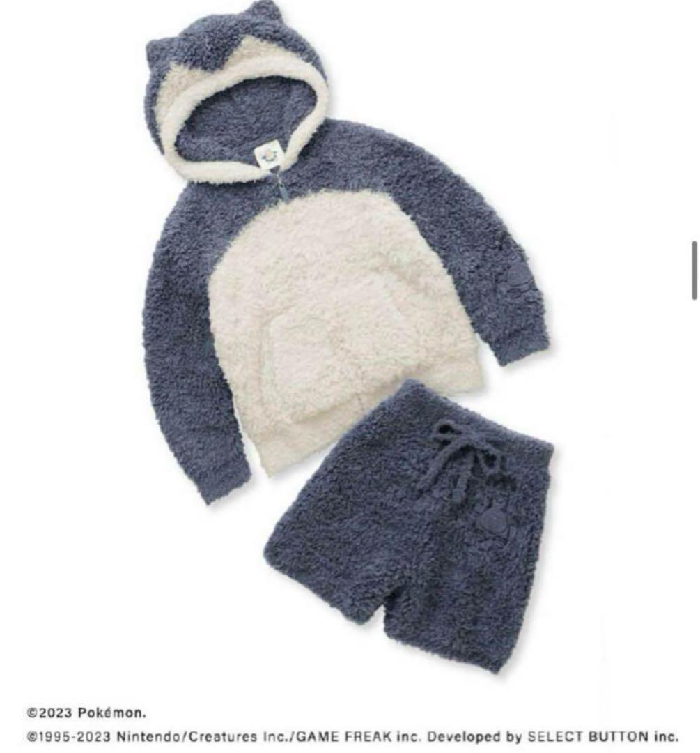 ジェラピケ　ポケモンコラボ　カビゴン　上下セット