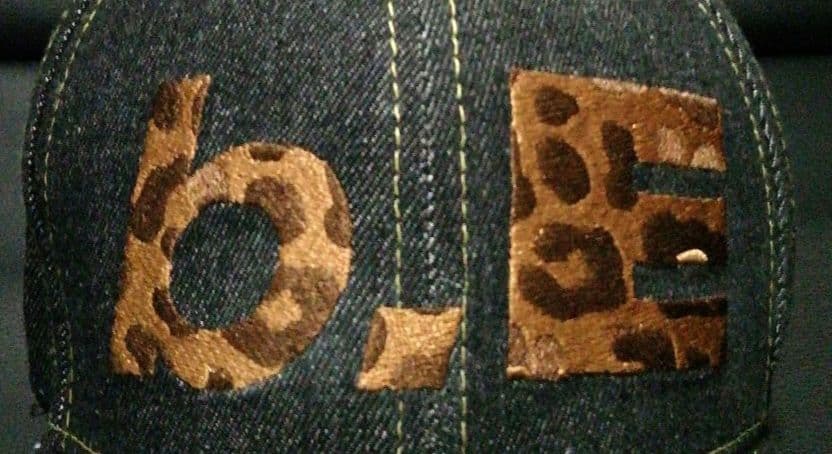 【美品】ビューティフル b.Eautiful デニム キャップ b.Eロゴ