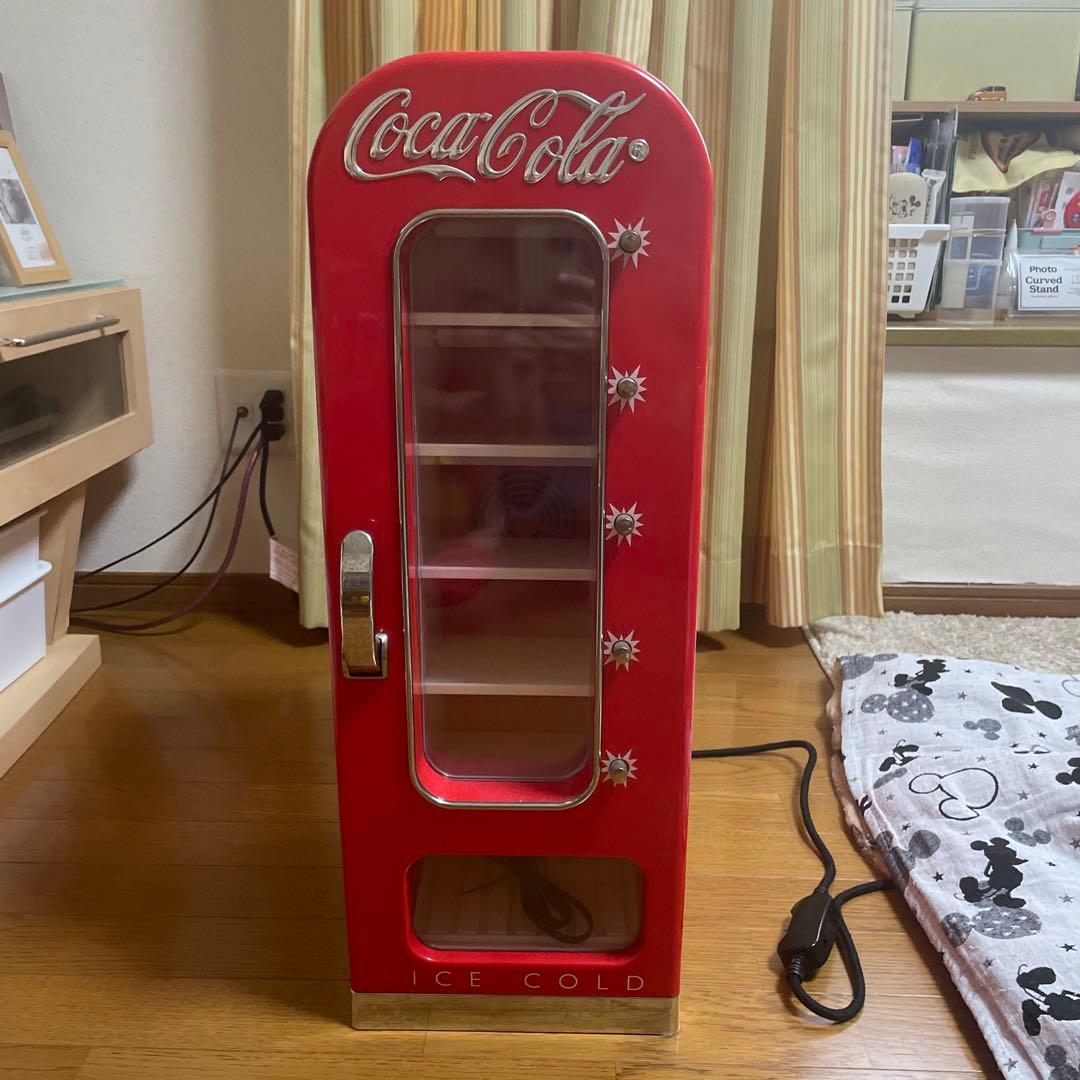 コカコーラ　ミニ冷蔵庫　車載冷蔵庫　保冷　レトロ