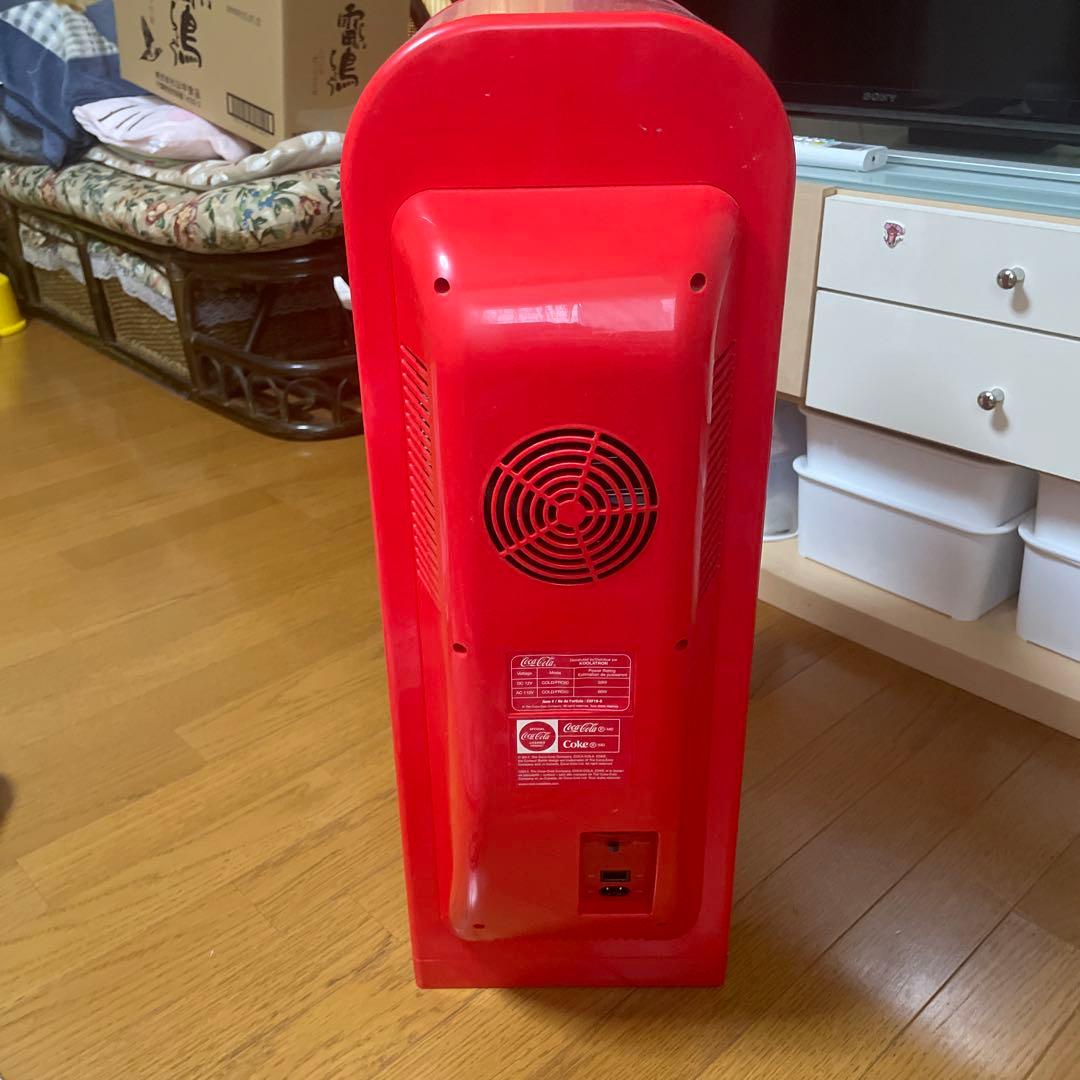 コカコーラ　ミニ冷蔵庫　車載冷蔵庫　保冷　レトロ