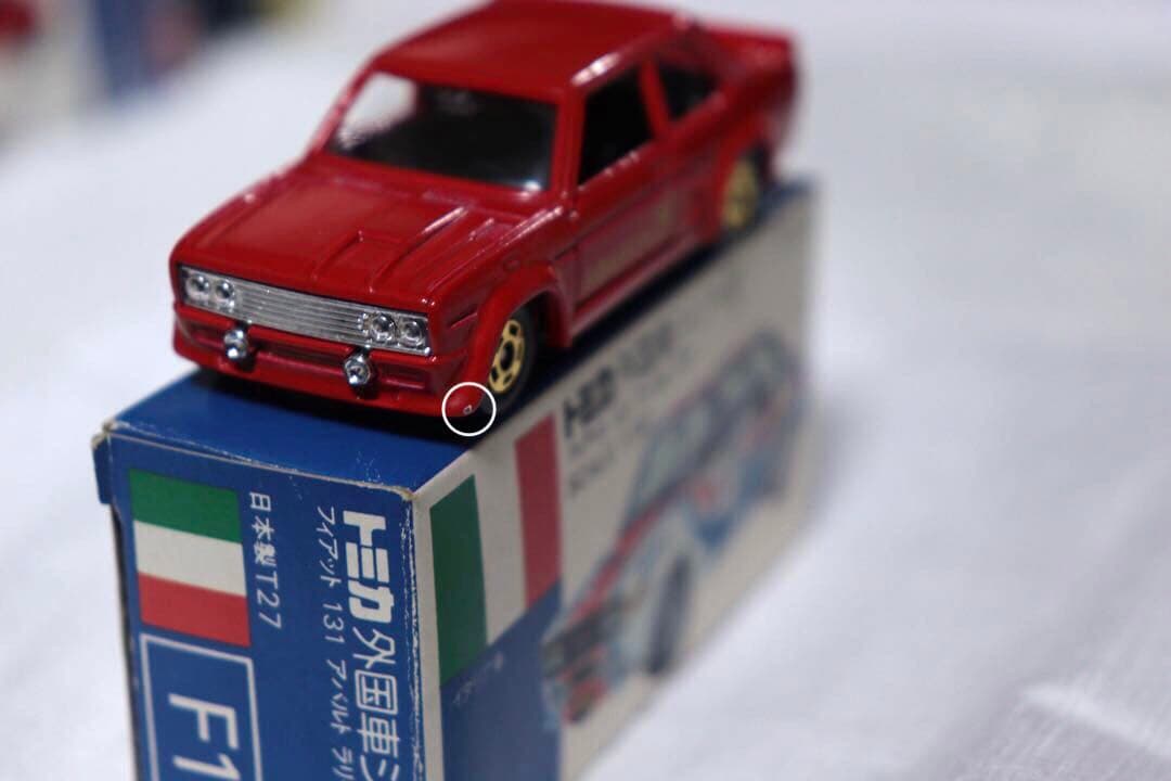 日本製　トミカ　外国車シリーズ　F11 フィアット　131 アバルト　ラリー