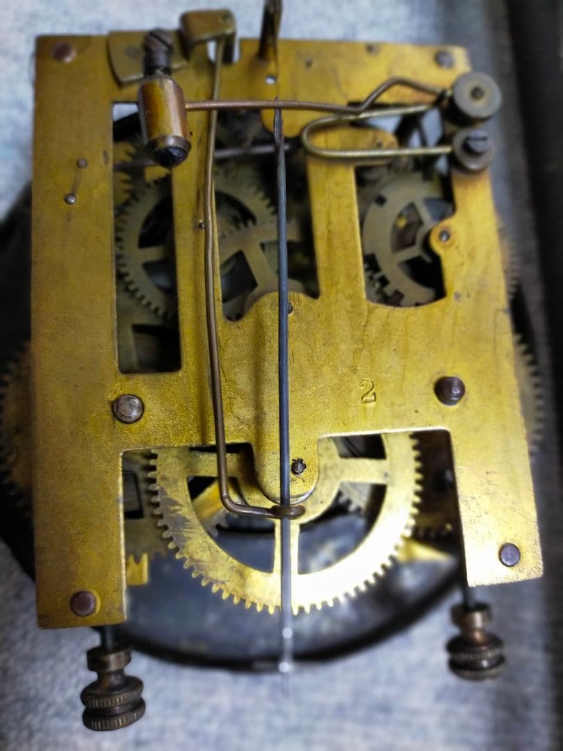 時計　古時計　ボンボン時計　骨董