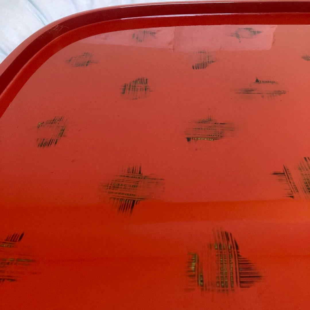 漆器のアソベ　大型　盆　テーブル　アンティーク　75.5センチ