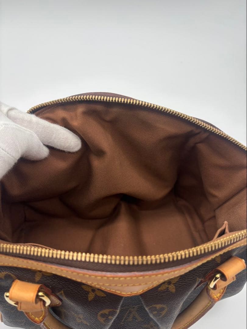 鑑定済 ルイヴィトン Louisvuitton ティヴォリPM バッグモノグラム