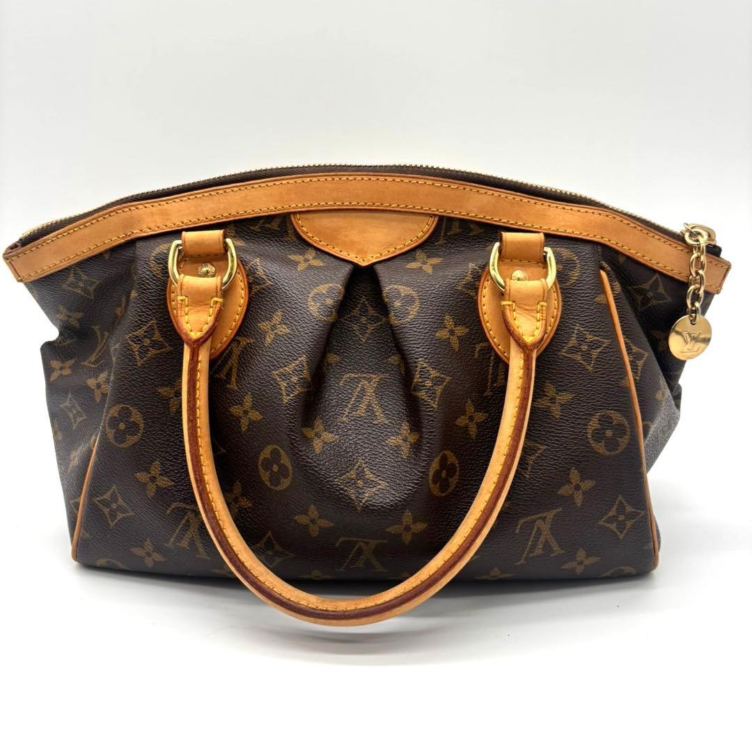 鑑定済 ルイヴィトン Louisvuitton ティヴォリPM バッグモノグラム