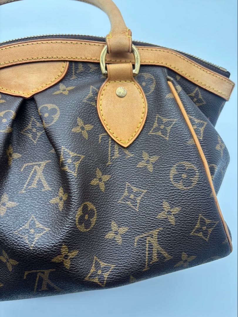 鑑定済 ルイヴィトン Louisvuitton ティヴォリPM バッグモノグラム