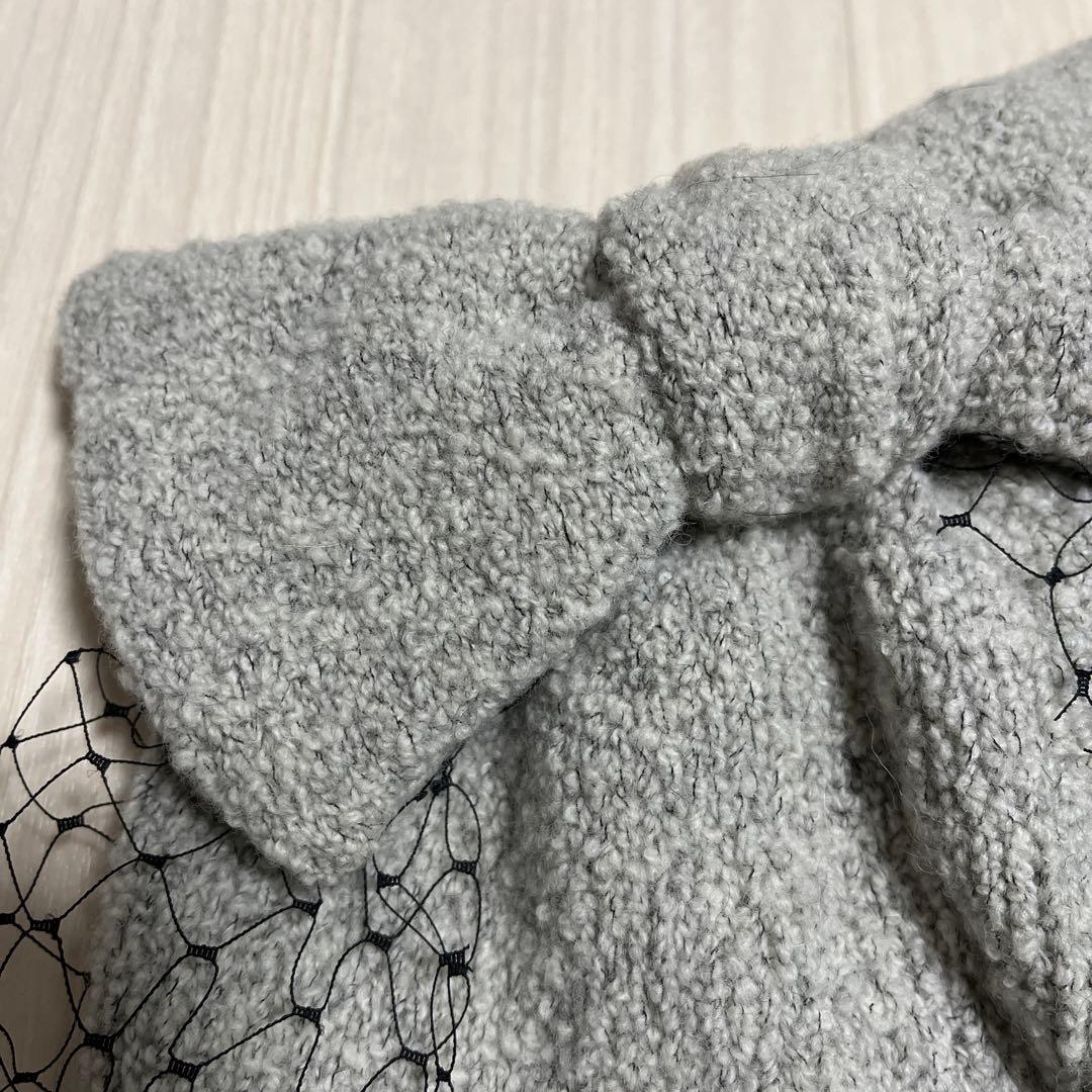 Ca4la ネコ耳　ニット帽　ラインストーン