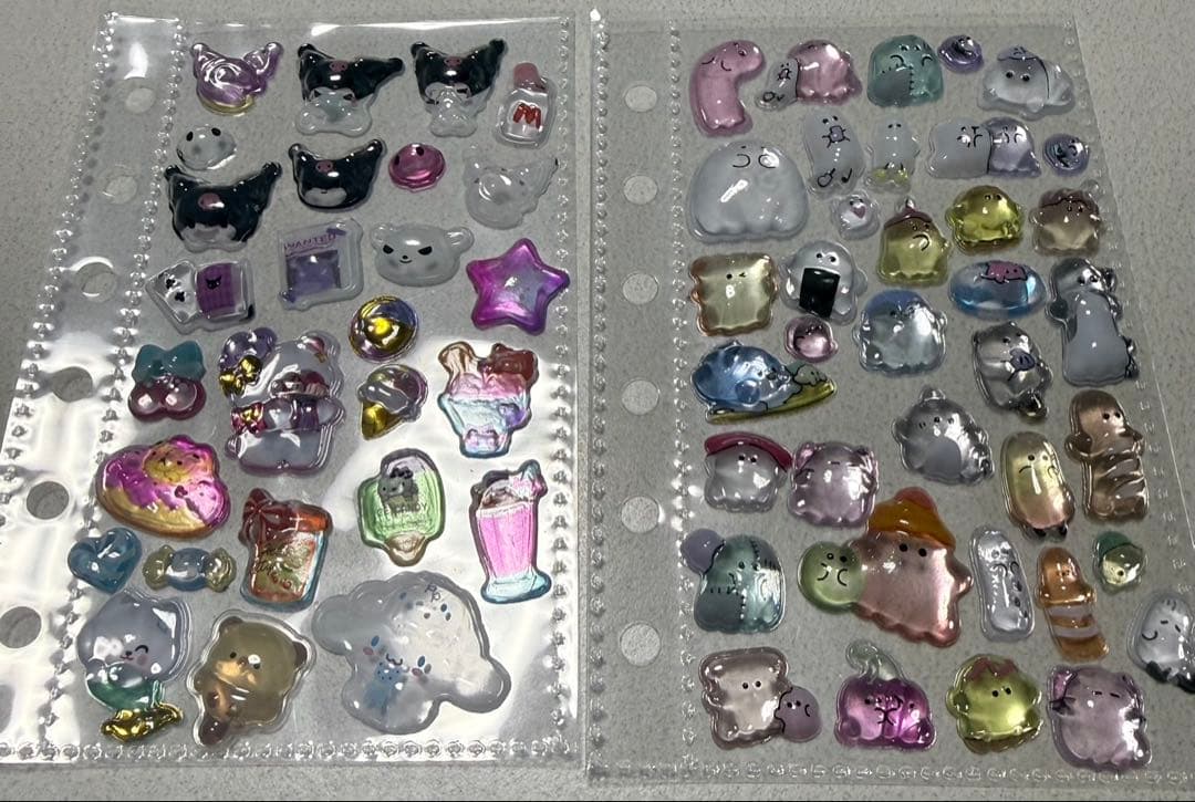 シール帳A7 完成品　リフィル23シート