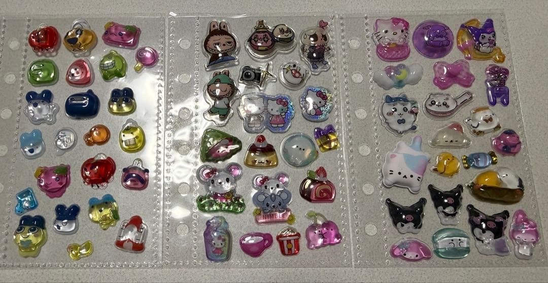 シール帳A7 完成品　リフィル23シート