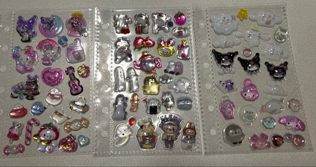 シール帳A7 完成品　リフィル23シート