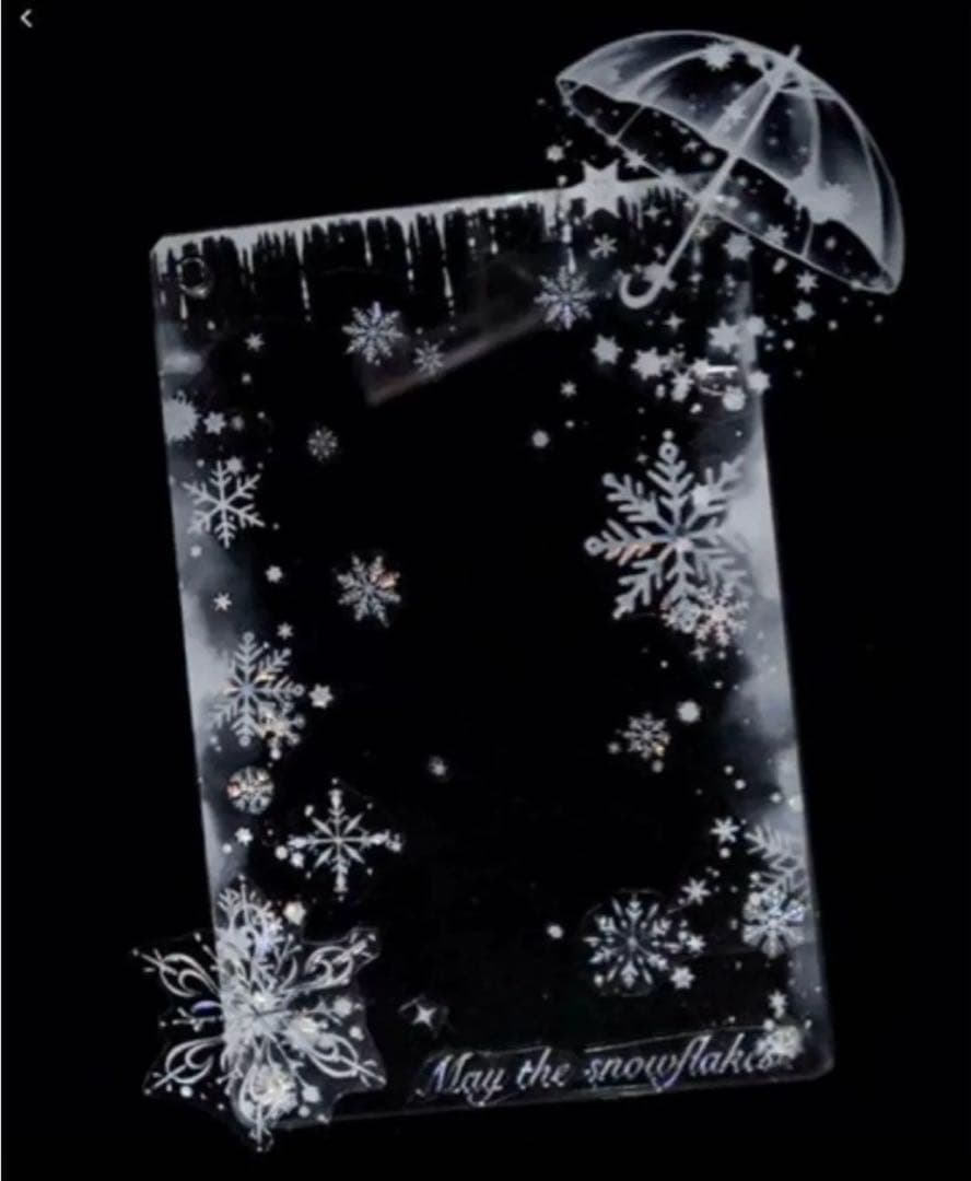 贝壳光 5.5cm×5m 银落 海外マスキングテープ　海外マステ　雪の結晶