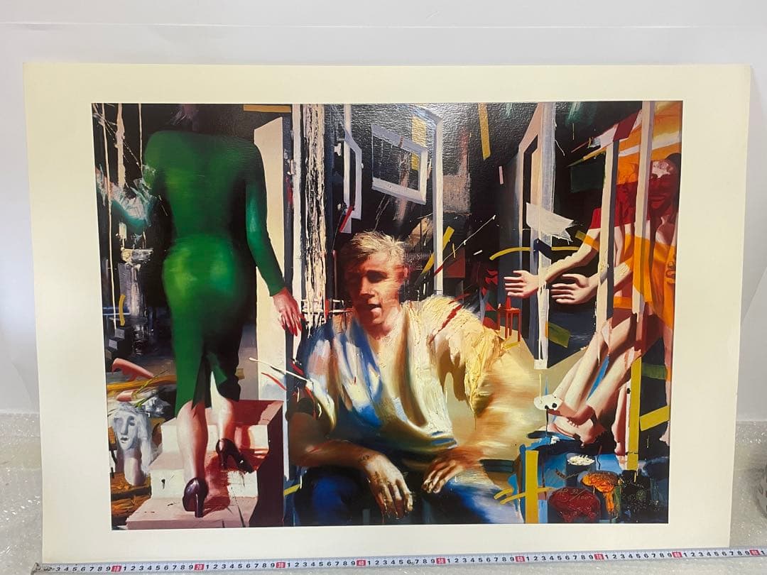 オルガ・グレチナ「PAINTER」サイン入りap92/100 87×61cm