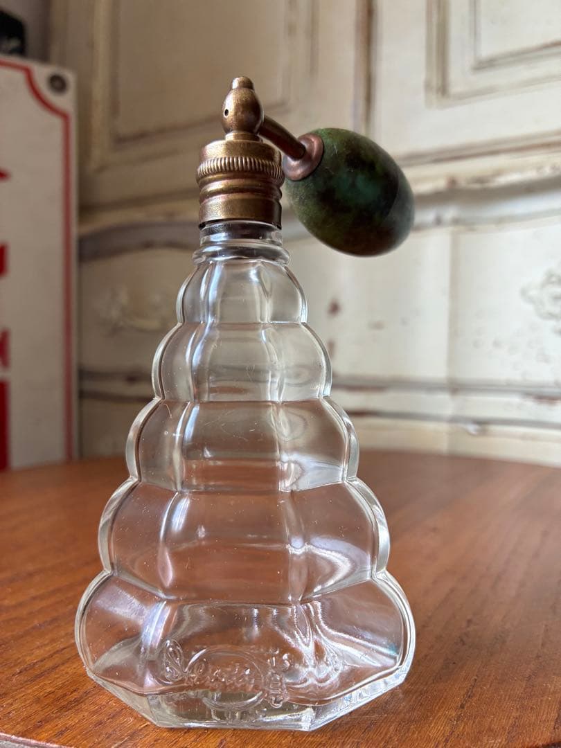 フランス　アンティーク　ガラス　パフューム　ボトル　香水瓶　4711アトマイザー