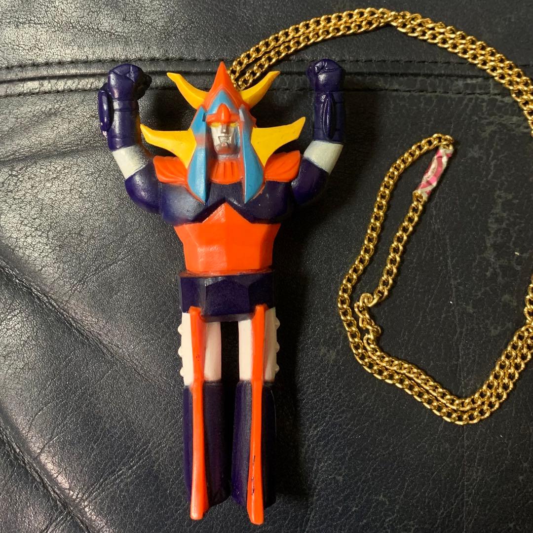 ライディーン ソフビ ペンダント 当時物