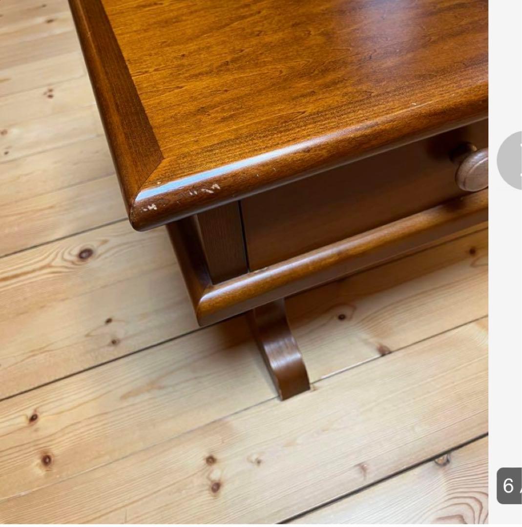 【家具職人さん手作り】1点物！カントリー赤毛のアンローテーブル