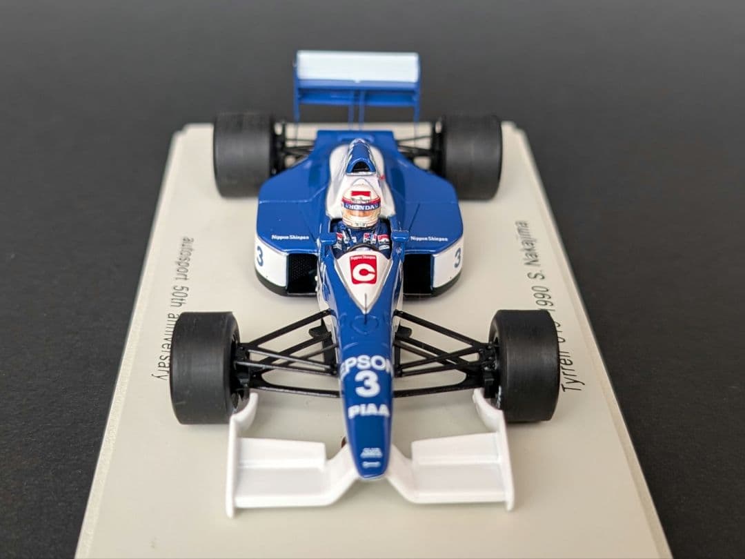 オートスポーツ50th 1/43 Tyrrell 019 1990 #3 中嶋悟