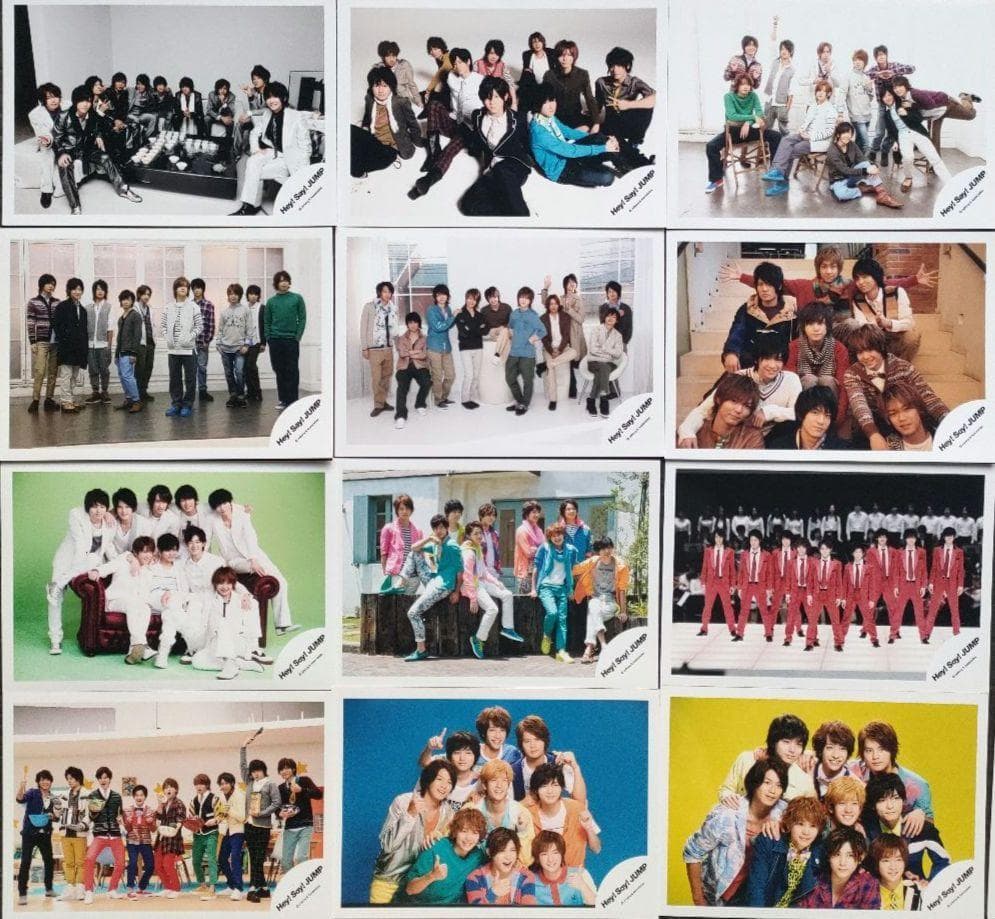 Hey!Say!Jump 公式写真 集合 ② デビュー～2023 海外 ライブ