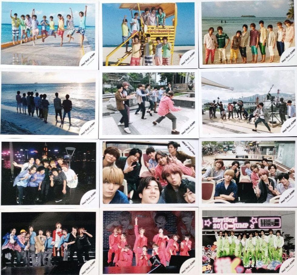 Hey!Say!Jump 公式写真 集合 ② デビュー～2023 海外 ライブ