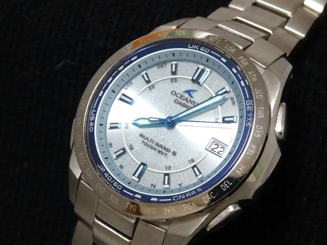 う*ん様 【2次電池交換済】カシオ オシアナス OCW-T100