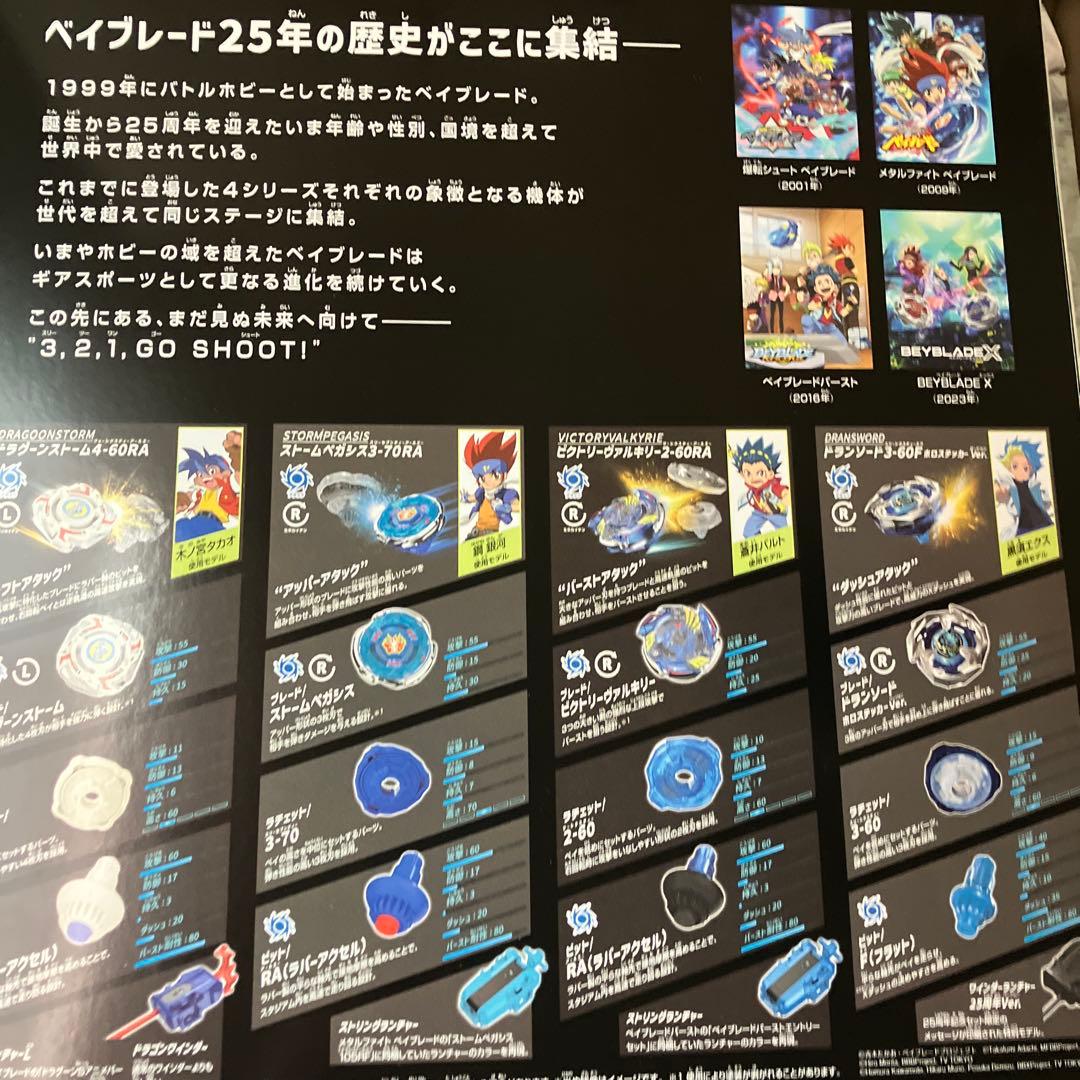 激レア品　ベイブレード25th Anniversary History Book