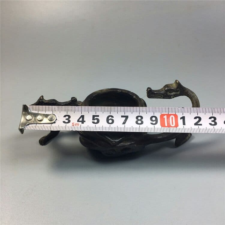 古玩古工芸品双龍筆記具