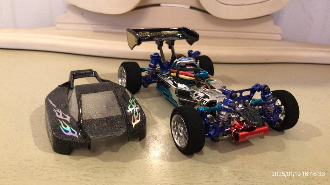 ミニッツバギー　世界に1台　総額11万円　アルミ　メッキ　特注