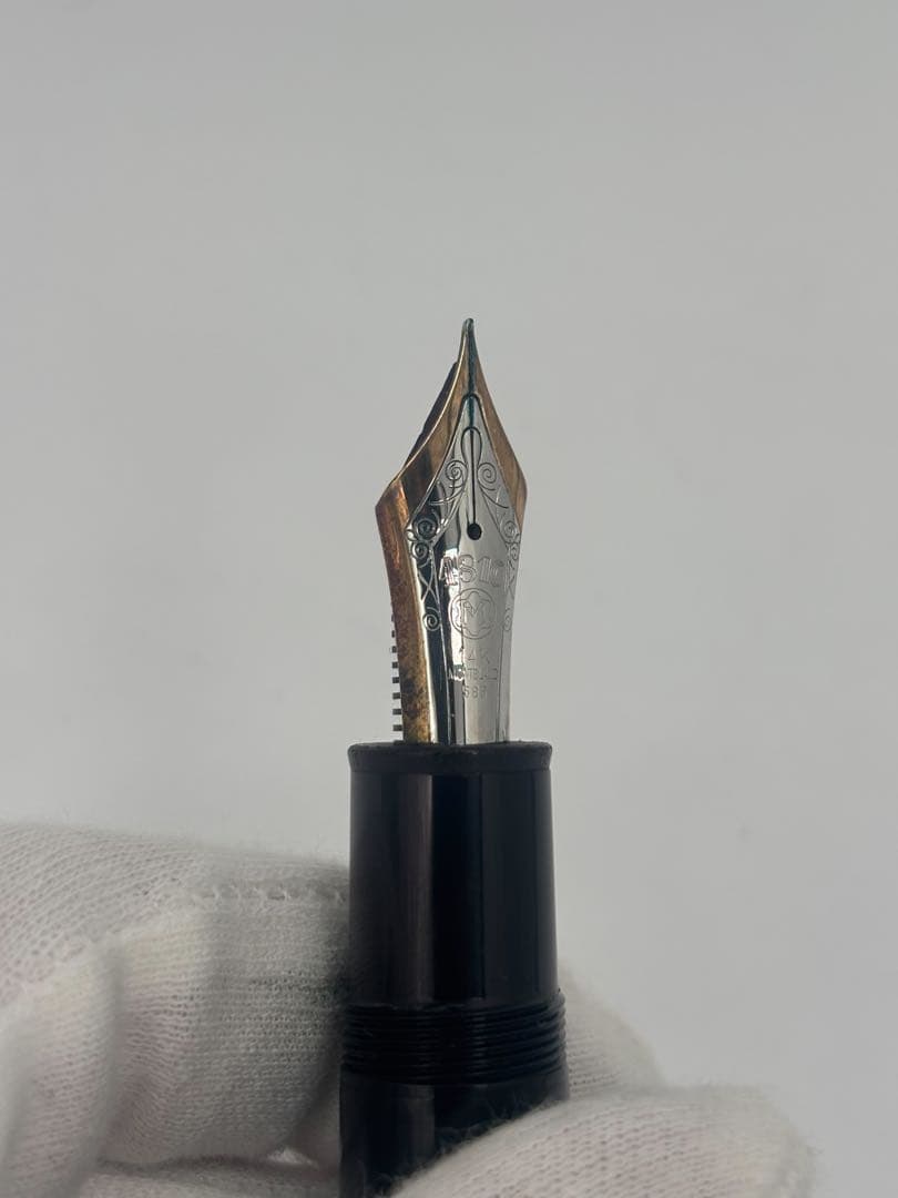 MONTBLANC モンブラン 万年筆 極太 ペン先14K No149 黒