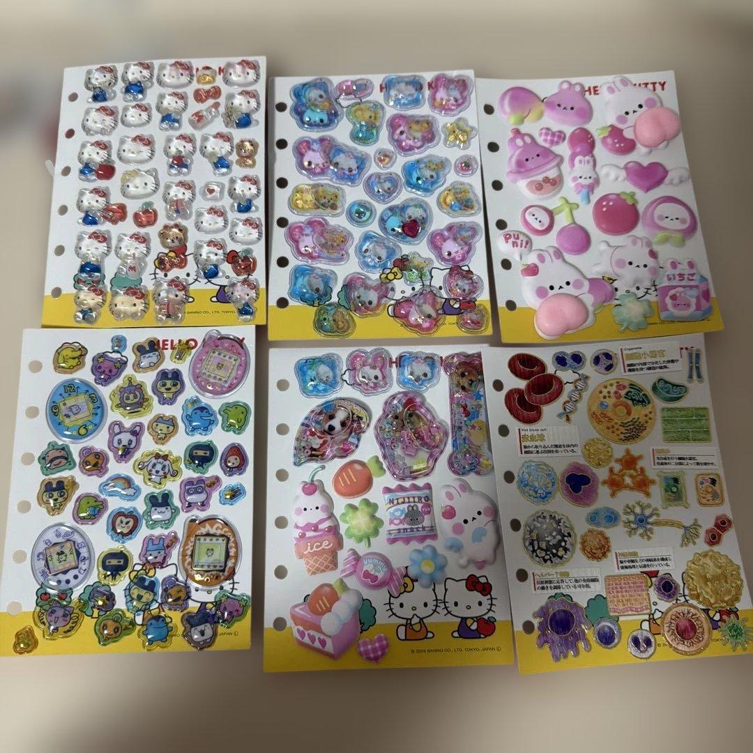 シール手帳 完成品 2点