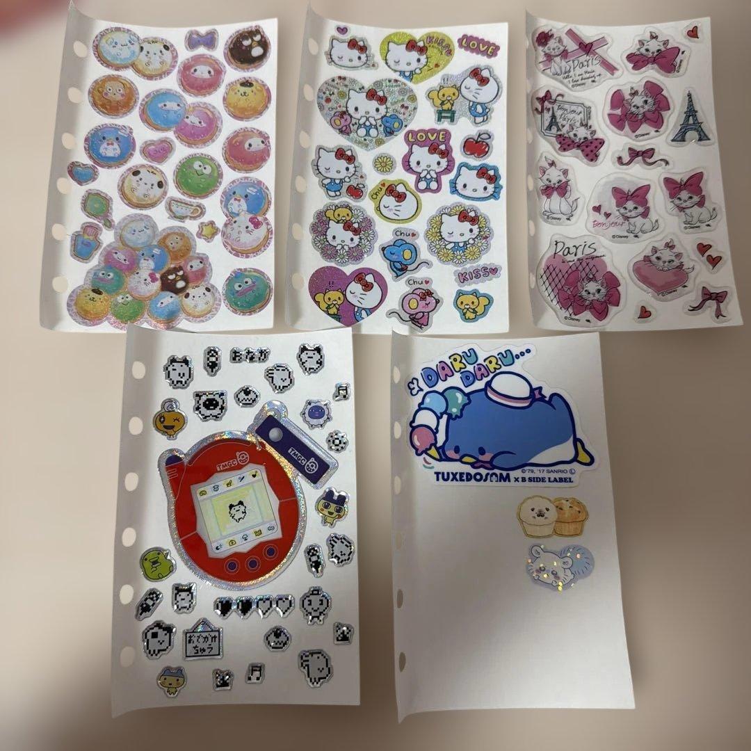 シール手帳 完成品 2点