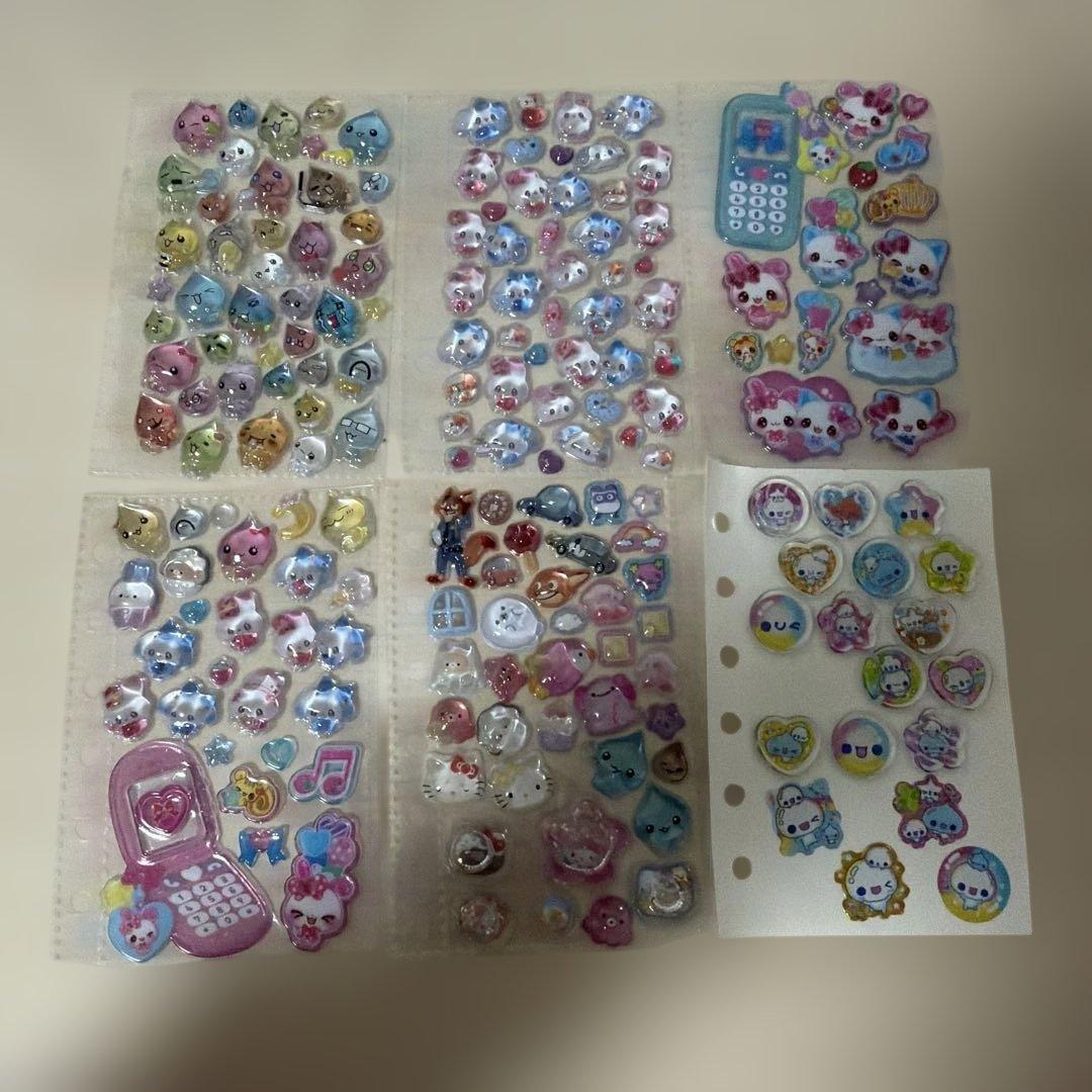 シール手帳 完成品 2点