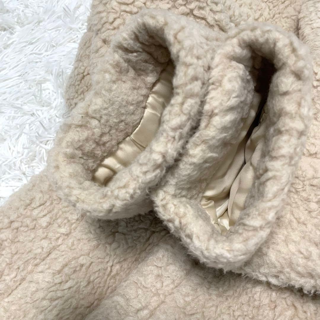 F20. ANAYI【現行タグ/近年モデル：20aw◆ボアコート】カーリーウール