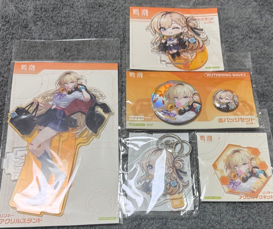 鳴潮 c107 冬コミケ リンネー 5種セット まとめ売り
