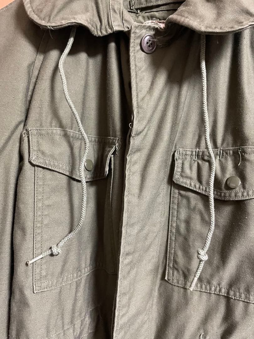 米軍フィールドジャケット　COAT MANS W/R SATEEN OG-107