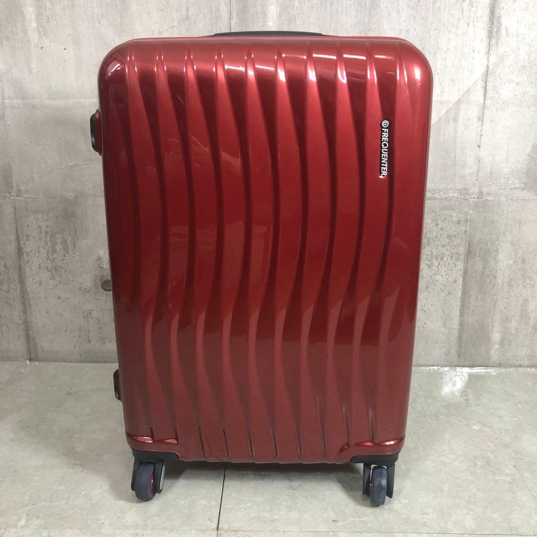 FREQUENTER　WAVE　スーツケース　ワイン　TSAロック　4輪　56L