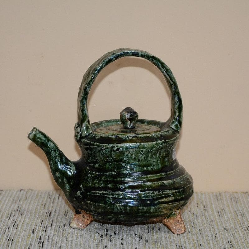 佐藤和次　織部焼　ポット　水次　土瓶　酒器　新品　送料込み