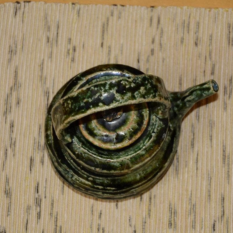 佐藤和次　織部焼　ポット　水次　土瓶　酒器　新品　送料込み