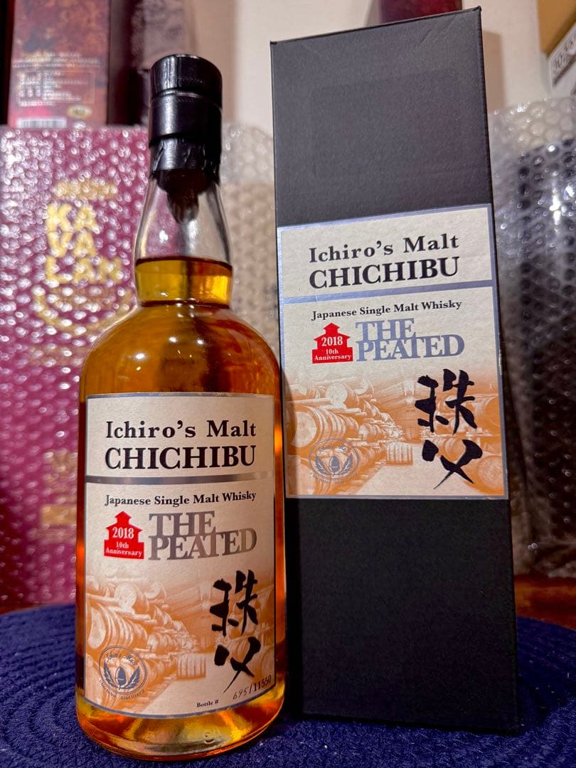 【希少】ベンチャー秩父蒸溜所 イチローズモルト 秩父 ザ ピーテッド 2018